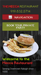 Mobile Screenshot of mecca-restaurant.com